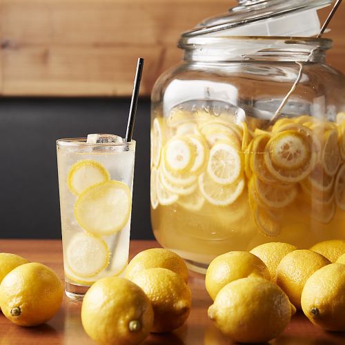 自家製のレモネード&自家製ジンジャエール☆