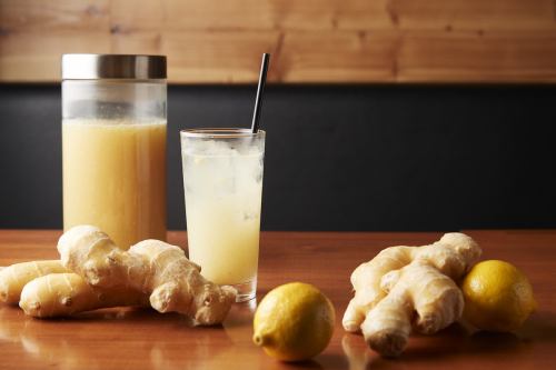 自家製ジンジャーエール