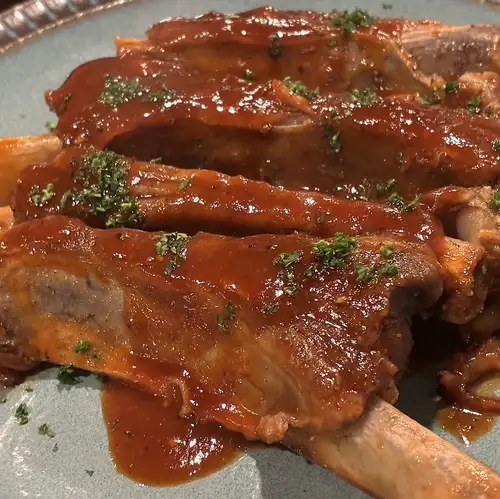 아오모리현산 돼지의 클래식 예비 갈비