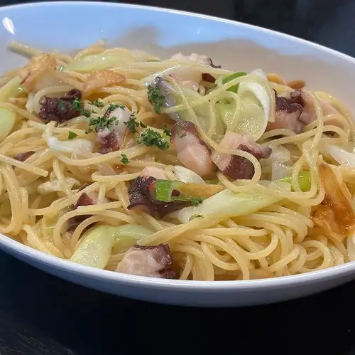 아오모리 마늘 마늘 파스타