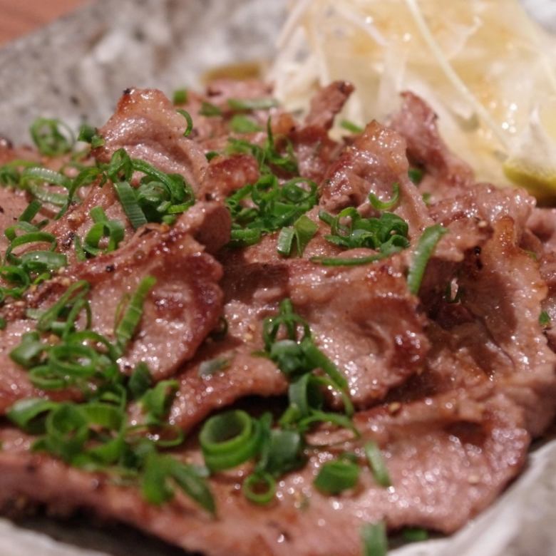 牛タンネギ塩焼き