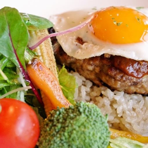 ★ランチ  限定食 バターライスのロコモコset