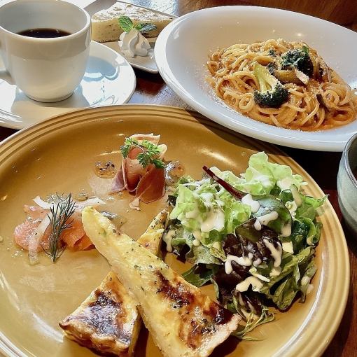 [ランチ]キッシュとパスタのランチ1620円(全7品)