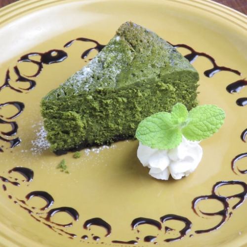 抹茶のガトーショコラ