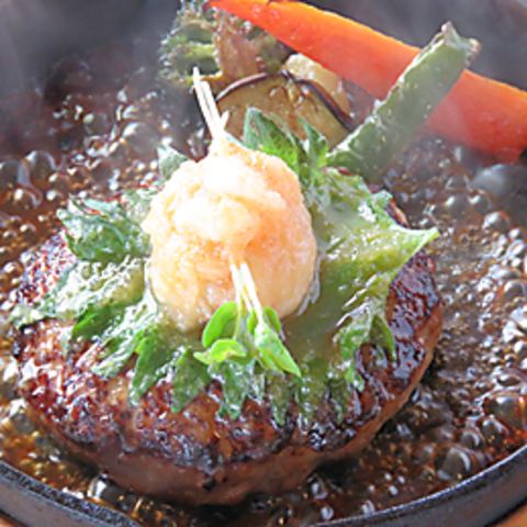 淡路産玉葱使用ハンバーグ