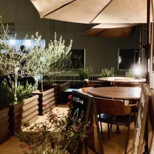 【★ワンちゃんと同伴のお客様専用テラス席です★】Dogterrace席は予約制です。ご利用可能なお時間は11:30～14:00/ 17:00~19:30です。ペット同伴可能なテラス席でお食事♪♪※前日迄のご予約お願いします。