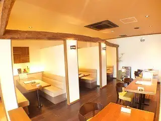 6名様までOKの半個室席