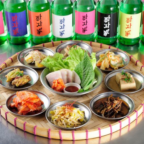 [2 hours all-you-can-eat and drink] Draft beer too! All-you-can-drink & all-you-can-eat banchan (Obanzai) plate! 2 hours 5,000 yen ◎