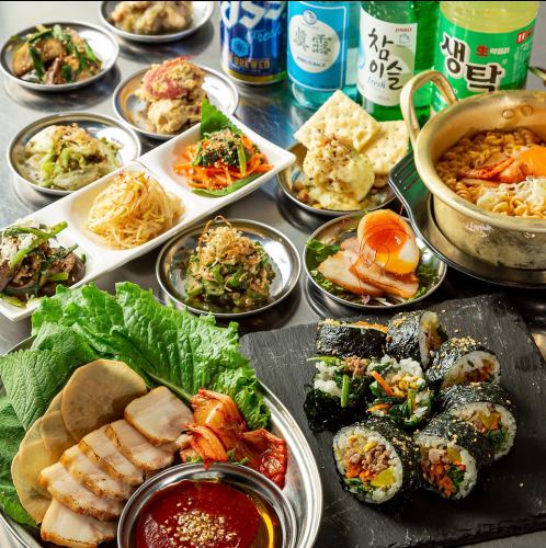 韓国酒場で飲み放題宴会♪