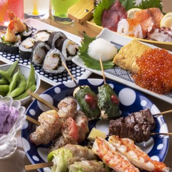 [Banquet course] A very satisfying course for banquets, welcome and farewell parties, etc.♪ 6,500 yen → 6,000 yen with all-you-can-drink included