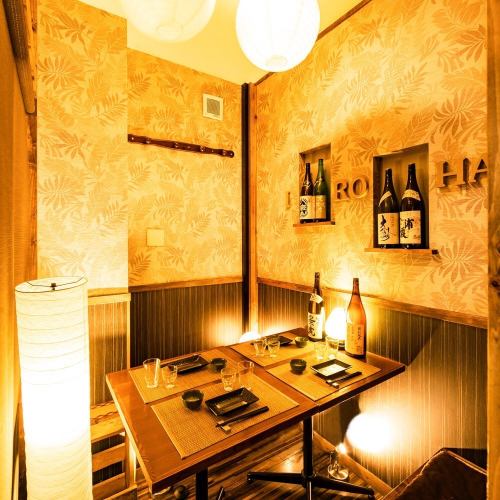 個室完備しておりますのでご家族やプライベートな少人数のお食事にもおすすめです！お気軽にご連絡下さい！