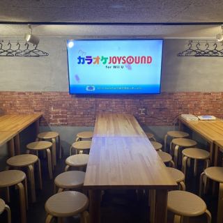 当店の広々個室は10名様から貸切できます♪知り合いだけで飲み会をできるので安心です☆大型TVモニター完備なので、ワールドカップの観戦や各種スポーツ観戦も可能！！カラオケも出来ちゃいます♪仕事の飲み会、忘年会、新年会、女子会にもおすすめです！貸切の際は店舗までお問い合わせください♪