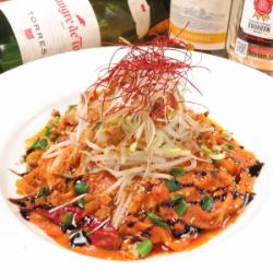 汁なしまぜ担々麺