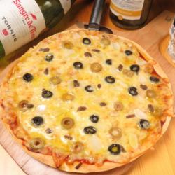 アンチョビ・にんにく・オリーブ