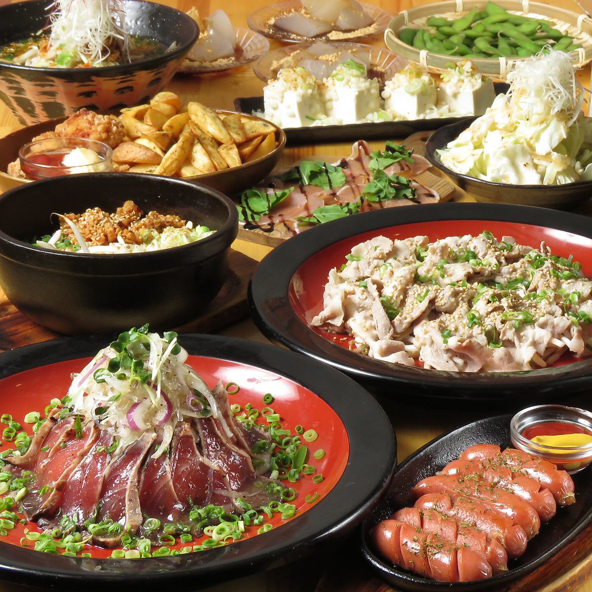 3H飲み放題付『お料理10品4000円コース』→クーポン利用で3000円