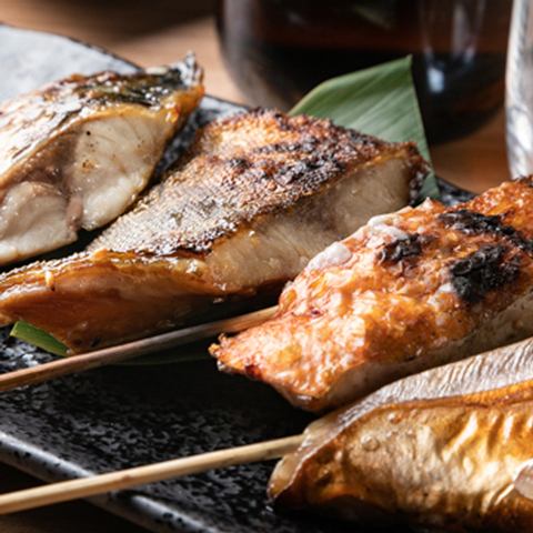 おすすめ！炭火焼き魚串