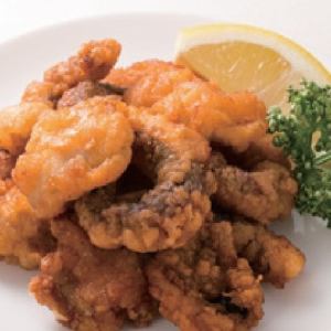 炸章魚