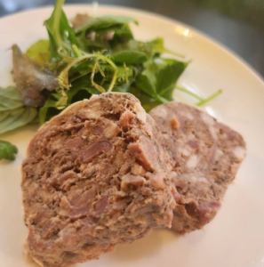 Pork terrine with truffles