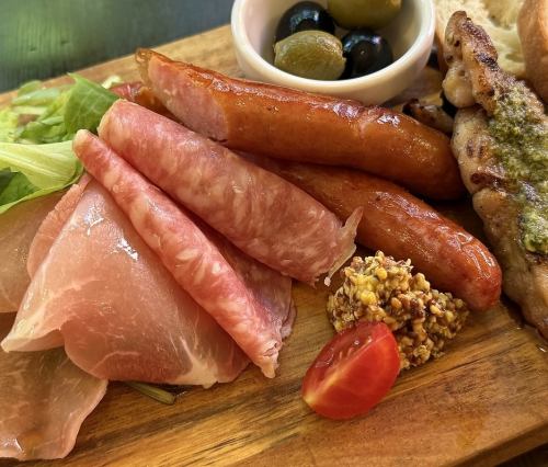 고기 발 전채 플레이트