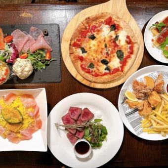 トンガリアーノを堪能♪　飲み放題100分付き☆　スペシャルコース　6,000円