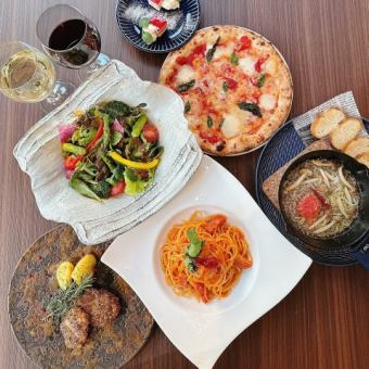 選べるBIZZA☆　飲み放題100分付き　カジュアルコース　5,000円