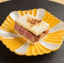 Japanese black beef Chateaubriand cutlet sandwich