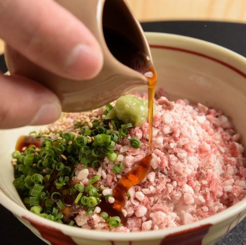 充滿北海道十勝牛風味的「極品牛肉片飯」