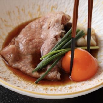 [Original Niku Kappo Kan ★ Specialty Dashi Shabu Sukiyaki Hotpot Course] 15,000 yen *One drink order