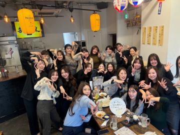 年明け最初の休日!1週間お疲れ様でした!まだまだ新年会シーズンをお楽しみいただけます!【福岡】【博多】【中洲】【天神】【駅近】【飲み放題】【…