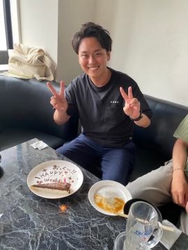  お誕生日会のサプライズもお任せあれ！バースデープレートで思い出に残るお誕生日会を！！【福岡】【博多】【中洲】【天神】【駅近】【飲み放題】【…