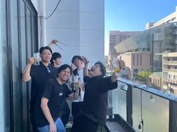 旅行の締めくくりは手ぶらBBQ!駅近だから帰る前まで満喫! 【福岡】【博多】【中洲】【天神】【駅近】【飲み放題】【BBQ】【テラス席】【休日…