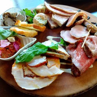 Appetizer platter for 2
