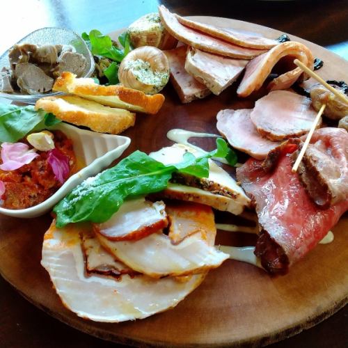 Appetizer platter for 2