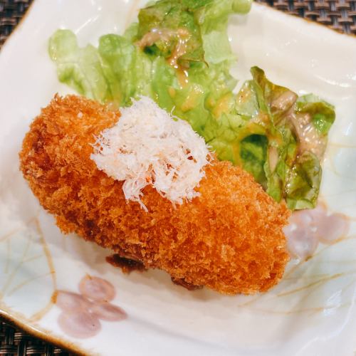 Crab cream croquette