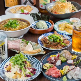 【宴会利用に◎】8種の絶品料理を心ゆくまで堪能できる全8品コース/4,000円（税込）