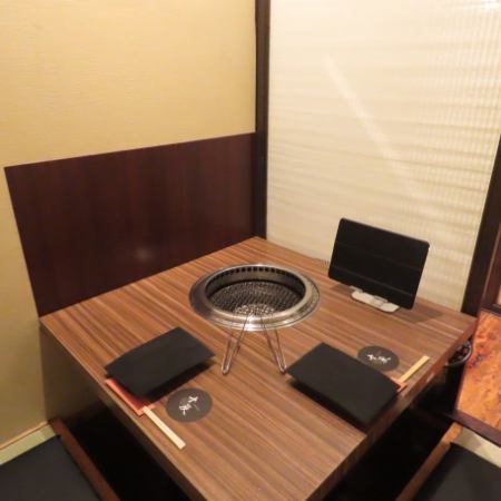 A private room for two people perfect for dates and anniversaries.You can enjoy time just the two of you.Please spend a special time in the stylish space of horigotatsu.