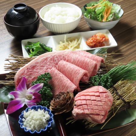 【ランチ限定】特上タンステーキ,イチボステーキ,ザブトンも♪全10品 5,000円≪匠ランチセット≫