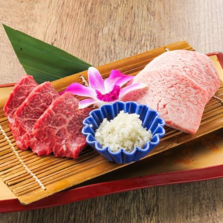 食べ比べロース2点盛り