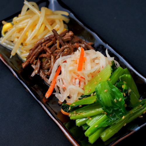 ナムル盛り合わせ