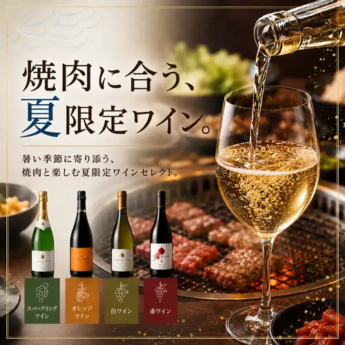 焼肉に合う、夏限定ワイン