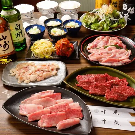 【10/1～】タン・カルビ＆ロース・牛ハラミなど王道焼肉6種 6,500円≪新スタンダードコース≫