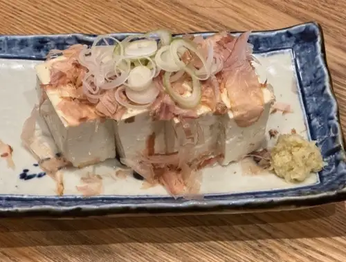 차가운 (가다랭이, 강판 생강, 아오이)