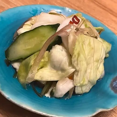 お新香