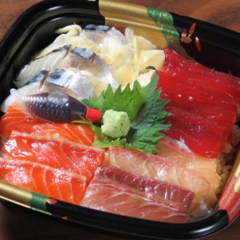 Seafood pickled bento