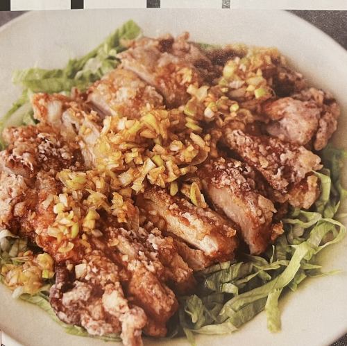 【大山鶏】唐揚げ よだれ鶏仕立て
