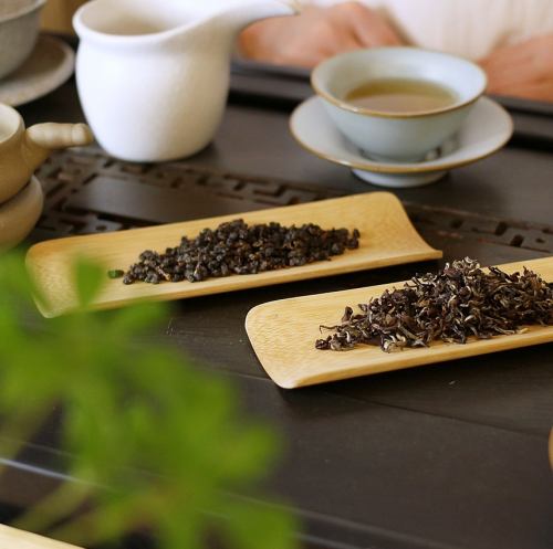 神の手を持つ茶王の茶葉