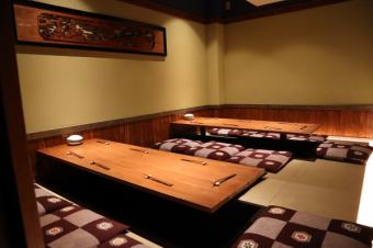 It is a completely private room.It can be used from 6 people or more, and it is possible to reserve a private room.Please use it when you have a banquet with a large number of people, such as a welcome and farewell party or a year-end party!please note that.
