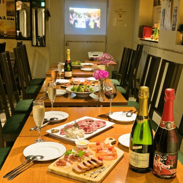 A hideout in Ginza.This is a popular store known only to those in the know.The relaxing table seats in the calm interior are the most popular! It can be used as a couple or with friends for a variety of occasions. Enjoy our carefully selected dishes and drinks to your heart's content.