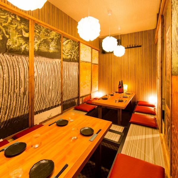 [Izakaya with private rooms with sunken kotatsu for banquets and drinking parties] You can feel free to have a banquet, entertainment, girls' night out, birthday, or other celebration in Omiya.Please feel free to contact us about the number of people, budget, etc. We also have many great value all-you-can-drink courses!Please use our shop when you come to Omiya.