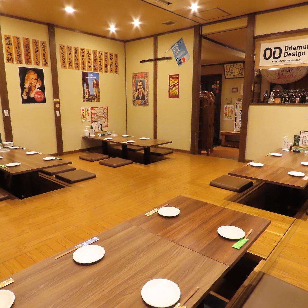 広々とした店内でゆっくり過ごせます！